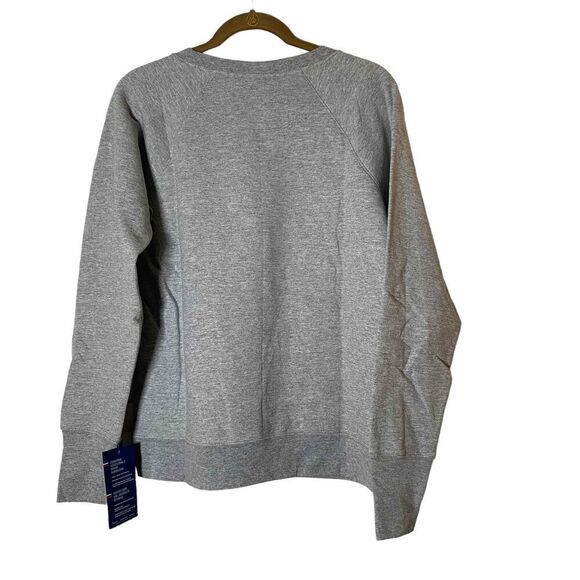 New! Champion Grey Long Sleeve Pullover Sweater, Size Medium, NWT - Picture 3 of 6